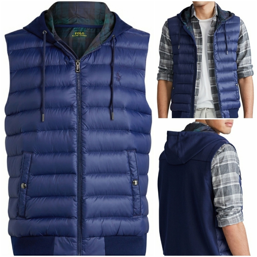 Polo Ralph Lauren Mens Hooded Vest